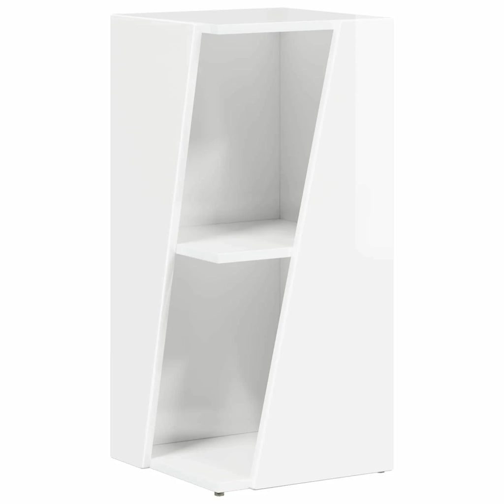 Mensola laterale Bianco Lucido 33 x 32 x 70,5 cm 892411