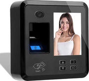 Sistemi di registrazione del tempo con schermo da 4 pollici per riconoscimento biometrico impronte digitali-chiave-ID - Accesso lavoratori con interfaccia IP/TCP.