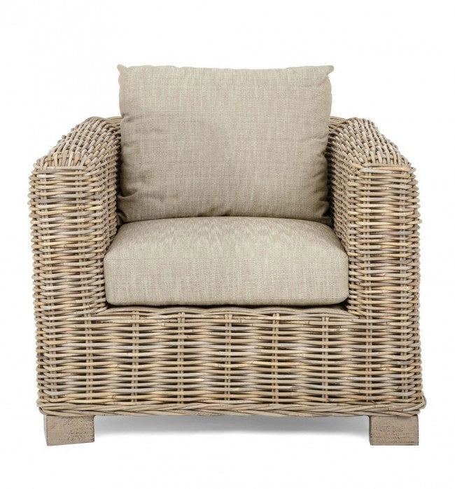 Poltrona 89x90x83h cm con Cuscini Fortaleza