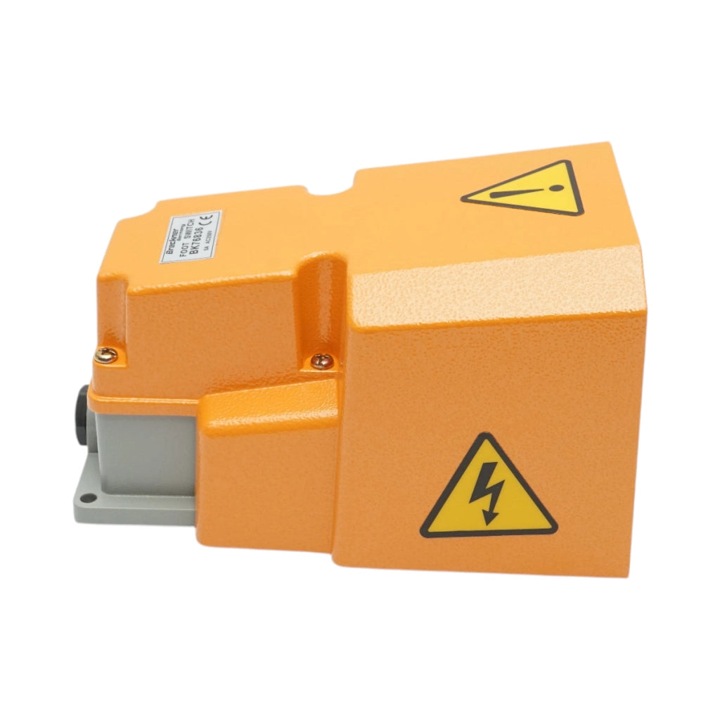 Pedale di comando con protezione e contatto elettrico – 250V / 5A Breckner Germany