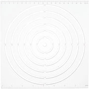 Stencilli per Quilting 21 cm - Disegno Circolare - Linea per Patchwork - Multifunzionale - Cucito Fai da Te - Disegni Creativi