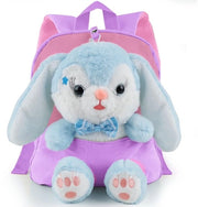 Borsa per bambini con plaid in piuma - rimovibile - per scuola materna - borsa per bambini con disegno - mini-borsa per bambini - per bambini dai 1 ai 5 anni