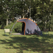 Tenda CapannaTenda da campeggio Grigio e arancione 370 x 230 x 185 cm taffet¨¤