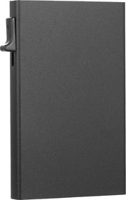 Portafoglio in alluminio con protezione RFID, scomponibile, con chiusura magnetica