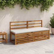 Cuscini per Panchina a 2 Pezzi SOEST 2 pz 100% Poliestere 949377