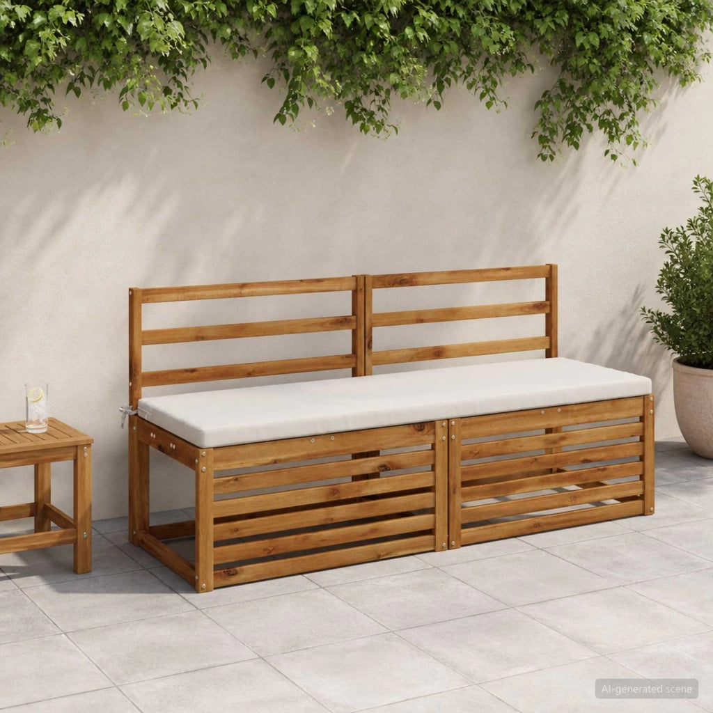 Cuscini per Panchina a 2 Pezzi SOEST 2 pz 100% Poliestere 949377