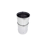Tubo da 100mm in acciaio inox telescopico aisi 304 spessore 6/10
