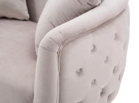Divanetto Bucarest Grigio cm 127X74X73