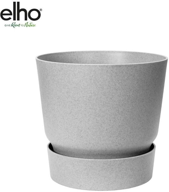 Tazza per piante Greenville rotonda grigia - D39 x H37