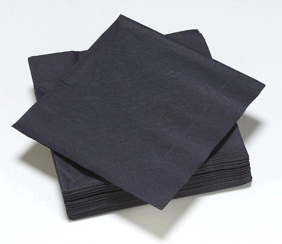 50 serviette di cotone 2 strati FSCÂ® - 33 x 33 cm - serviette di carta necessarie