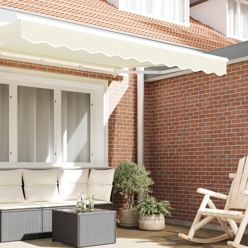 Tenda da Sole Valance per Struttura da 2.5 m Panna 2.3x0.2 m