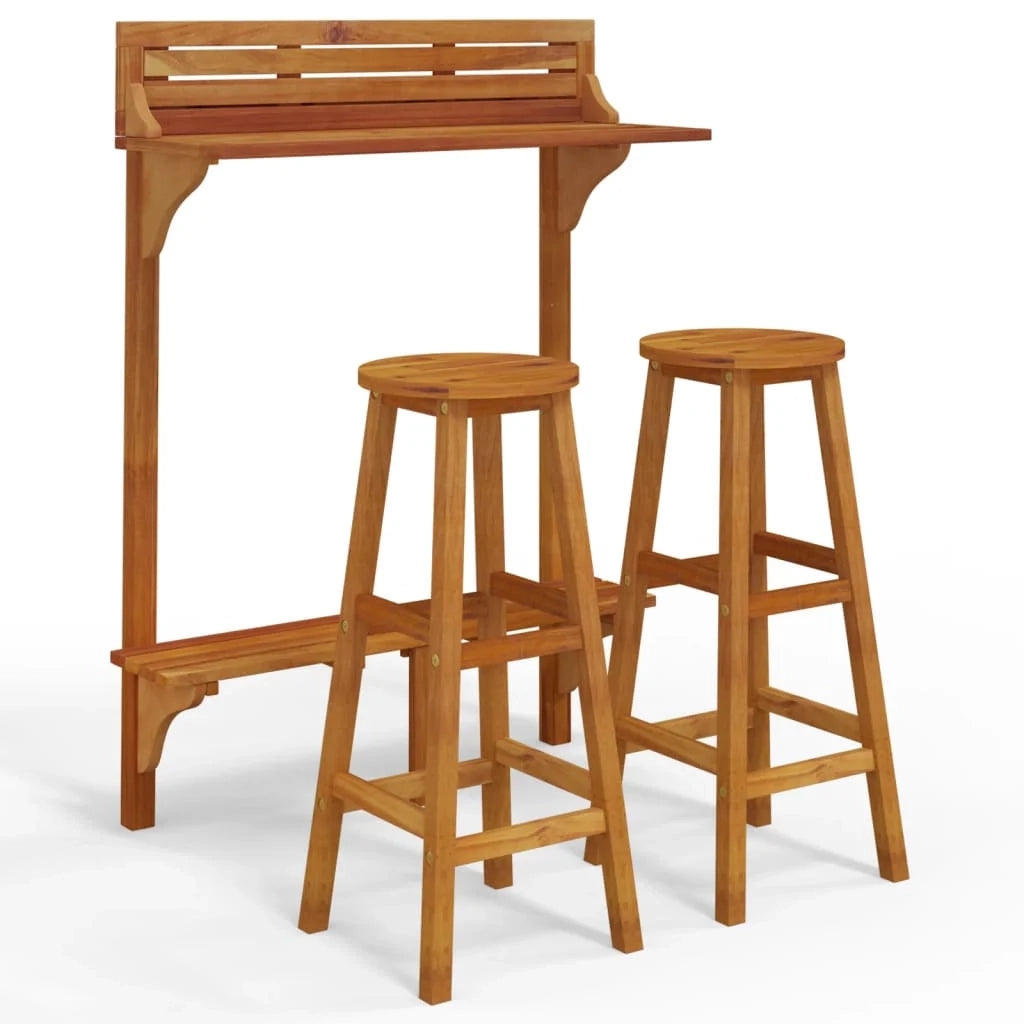 Set da bar per balcone in legno massello di acacia 3 pezzi 02_0013357