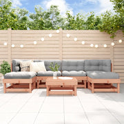 Set Salotto da Giardino 7 pz in Legno Massello di Douglascod mxl 70214
