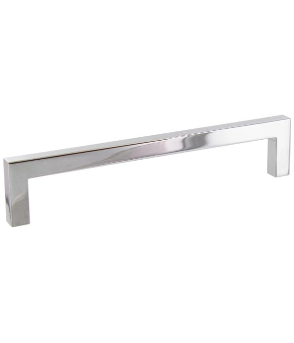 MANIGLIA PER MOBILI 'UN34' Interasse 128 mm - Cromo lucido - METAL GROUP