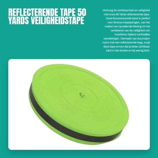 Telaio riflettente fluorescente per progetti di cucito - Sicurezza - Resistente all'usura - Alta visibilità