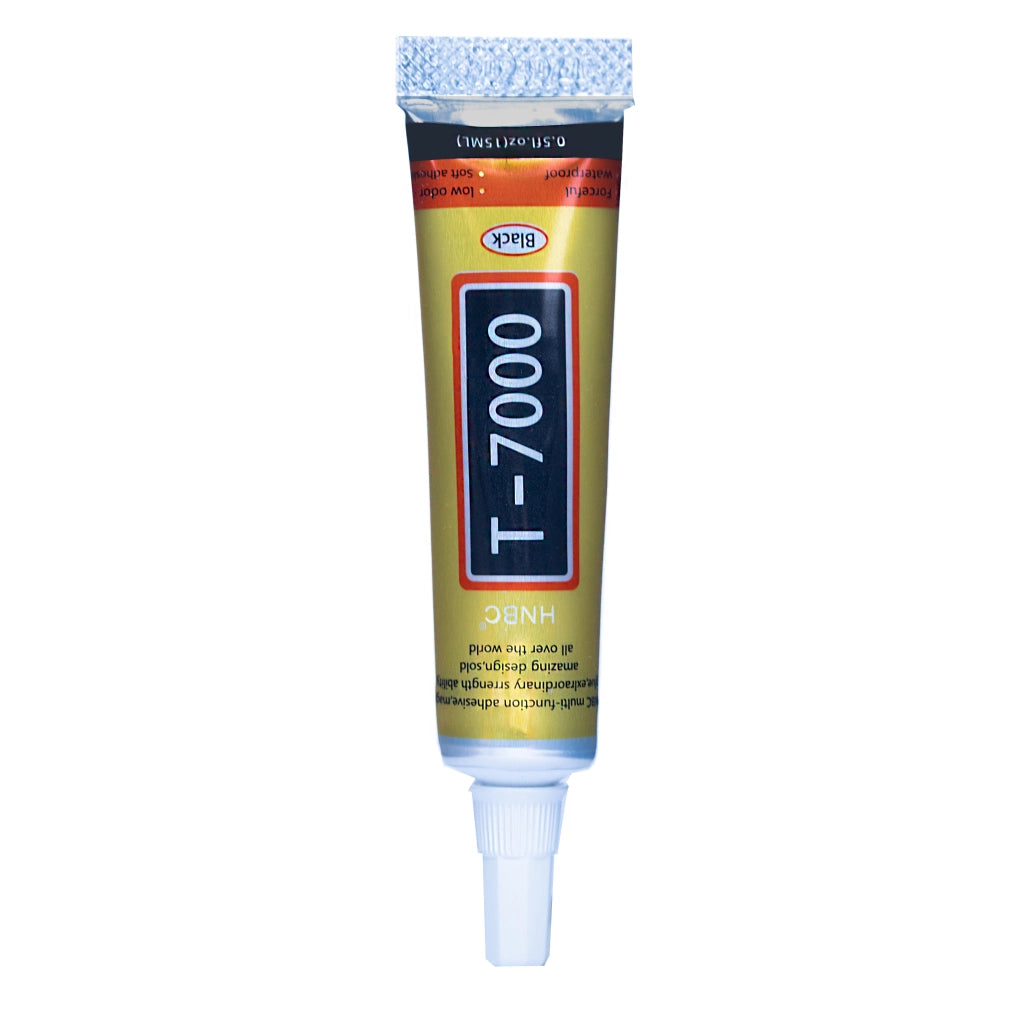 Colla Universale T-7000 15ml – Alta Precisione e Flessibilità | Nero, Asciugatura Rapida, Resistente alle Intemperie