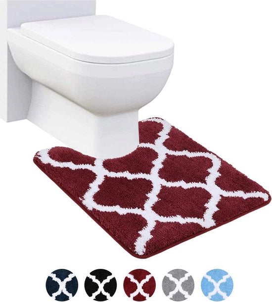 Set di Pantofole Antiscivolo di Microfibra per Bagno e WC