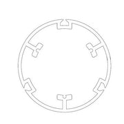 ADATTATORE OGIVA 83X3 RUOTA + CORONA NICE 515.18300 AUTOMAZIONE AUTOMATISMI