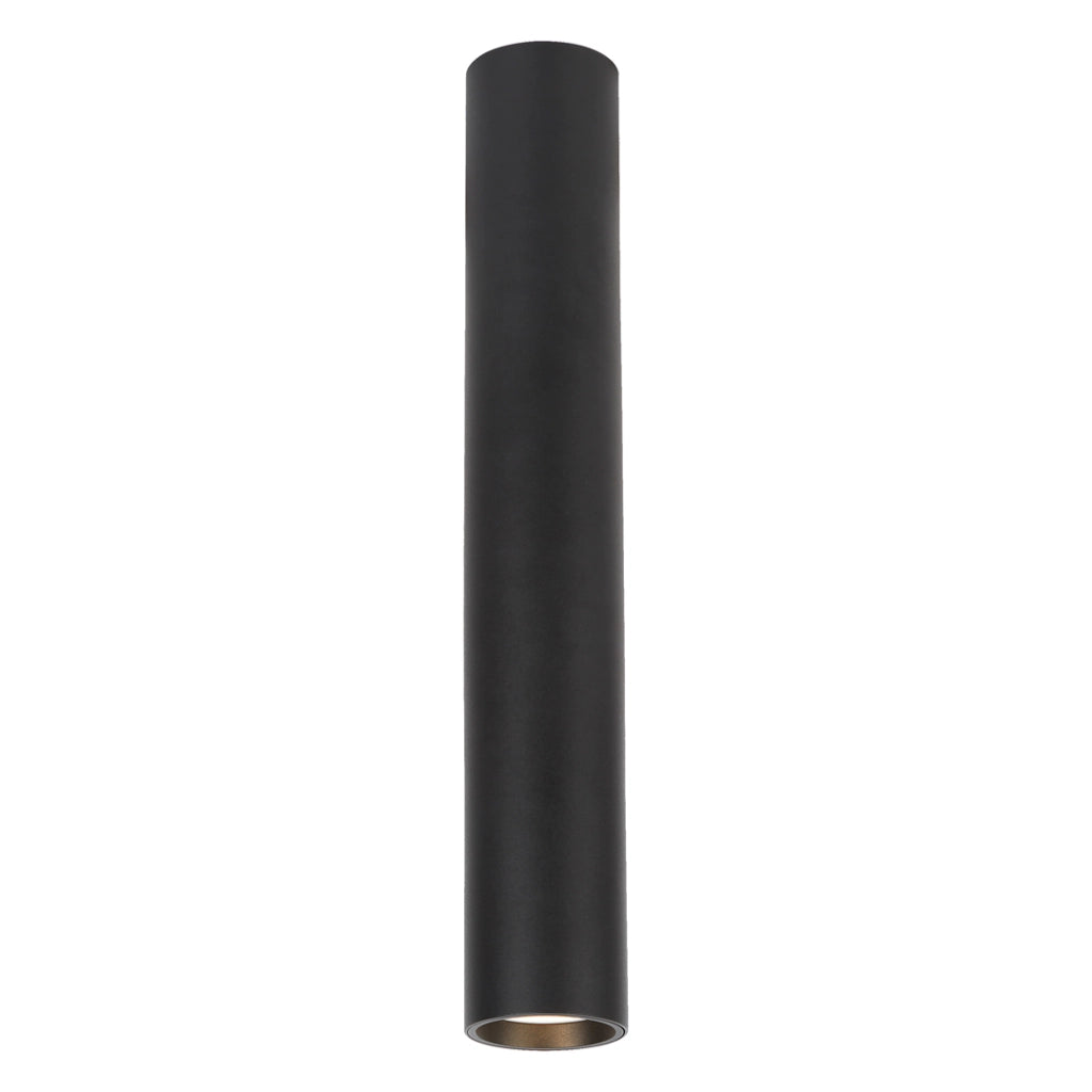 Spot soffitto nero tondo 40 cm GU10 8W Genesis Milagro