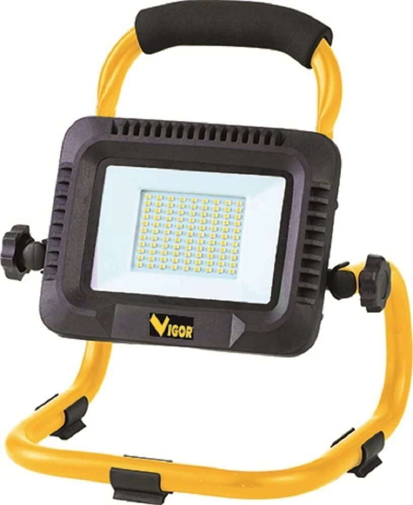Vigor 3478622 Worky-30 Proiettore LED Ricaricabile 30 W 3000 lm colore Nero