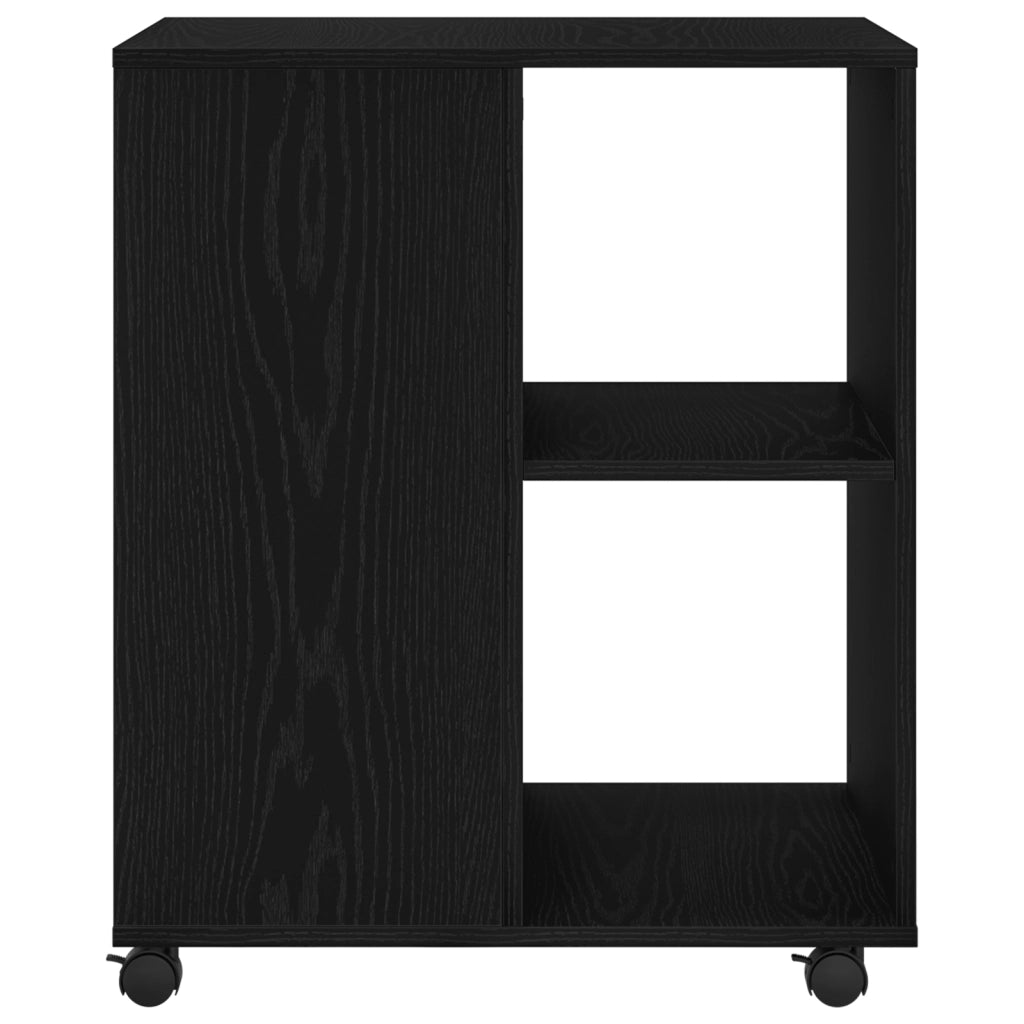 Armadio di Stoccaggio  Rovere Nero 60x53x72,5 cm Legno Ingegnerizzato