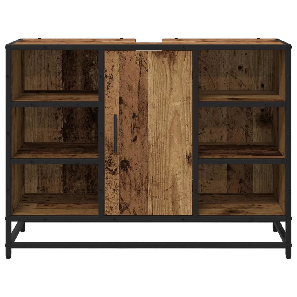 Mobile da Bagno Legno vecchio 80 x 33 x 60 cm Legno multistrato