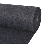 Tappeto Antracite 1,2 x 15 m Poliestere 331335