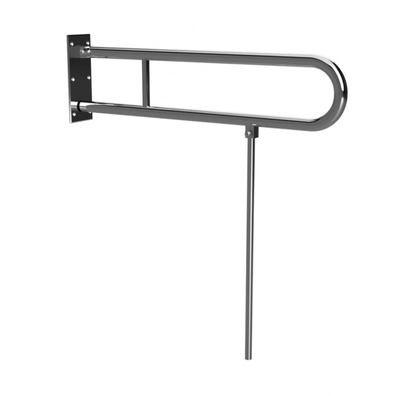 Maniglione di sollevamento U+gamba di supporto HELP 813 in acciaio inox. 81,3x80cm