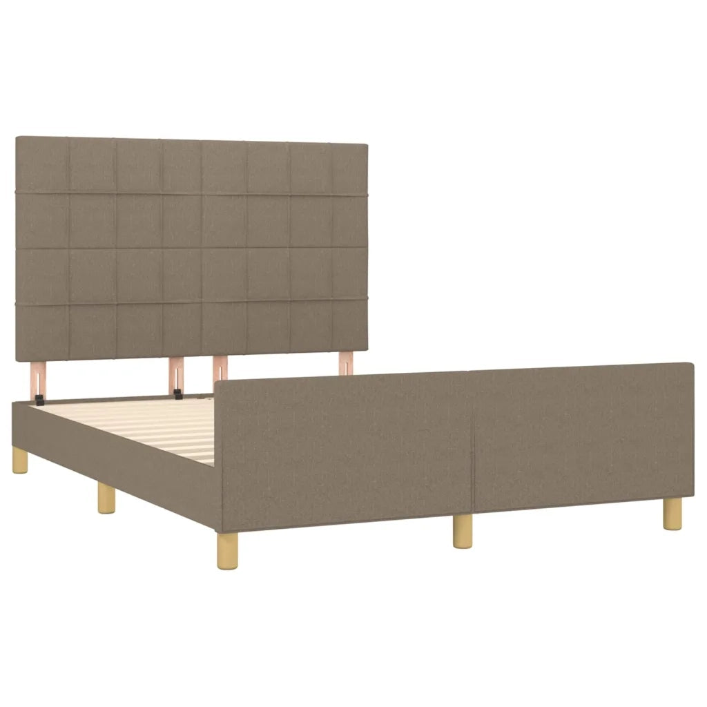 Giroletto senza Materasso Tortora 140x200 cm in Tessuto 3125061