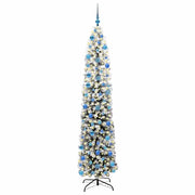 Albero di Natale Artificiale-Albero Natalizio con 300 LED Verde 240 cm 366595