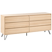 Cassettiera armadio credenza 6 cassetti stile minimalista camera da letto soggiorno