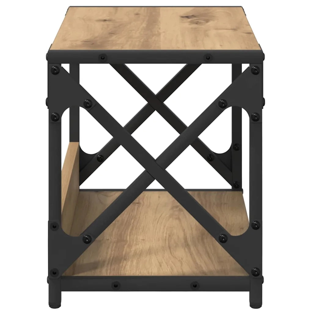 Supporto per Stampante Rovere artigianale 44 x 26 x 31.5 cm 882173