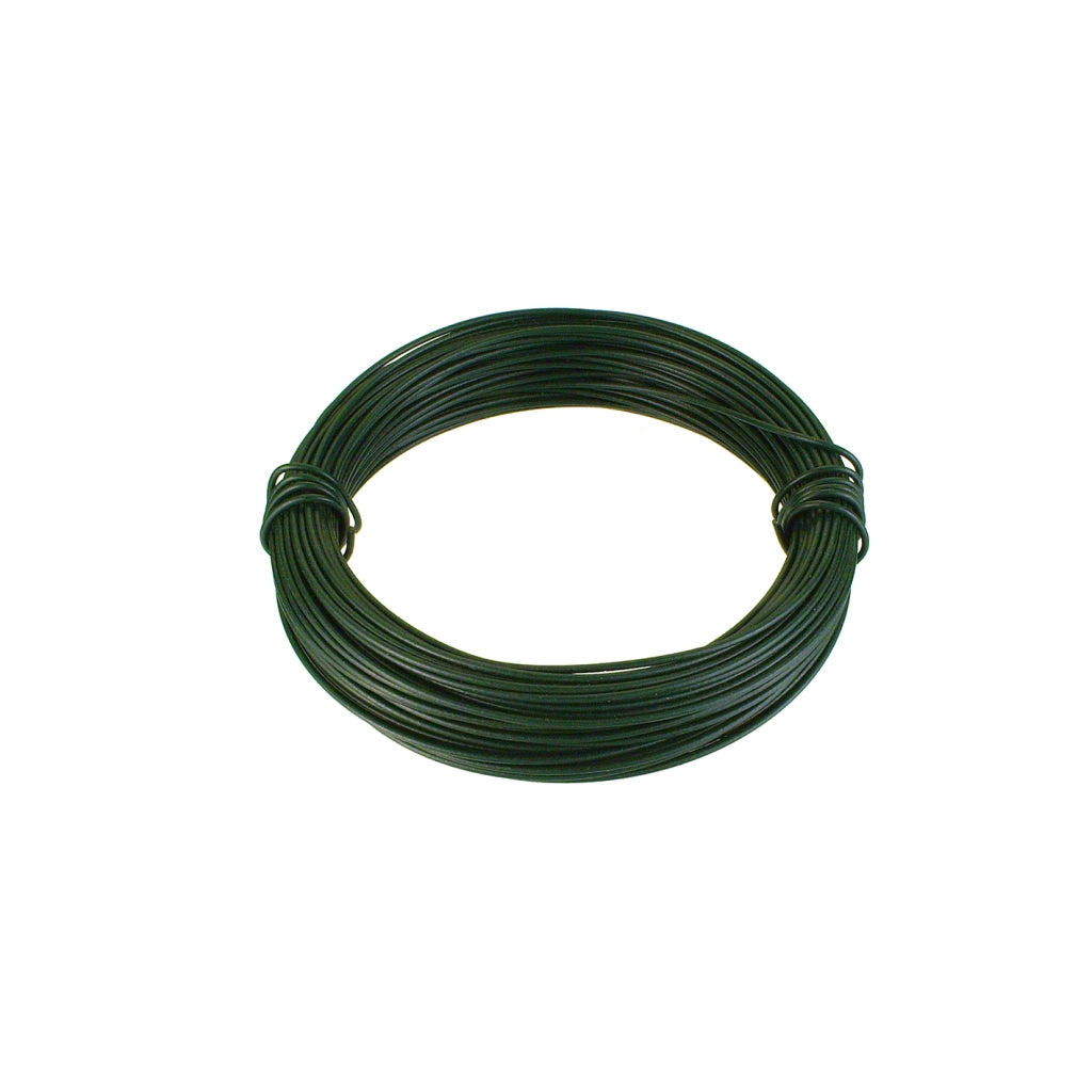 Filo di ferro zincato rivestito PVC verde Ã˜ 1,8 mm. 50 mt.