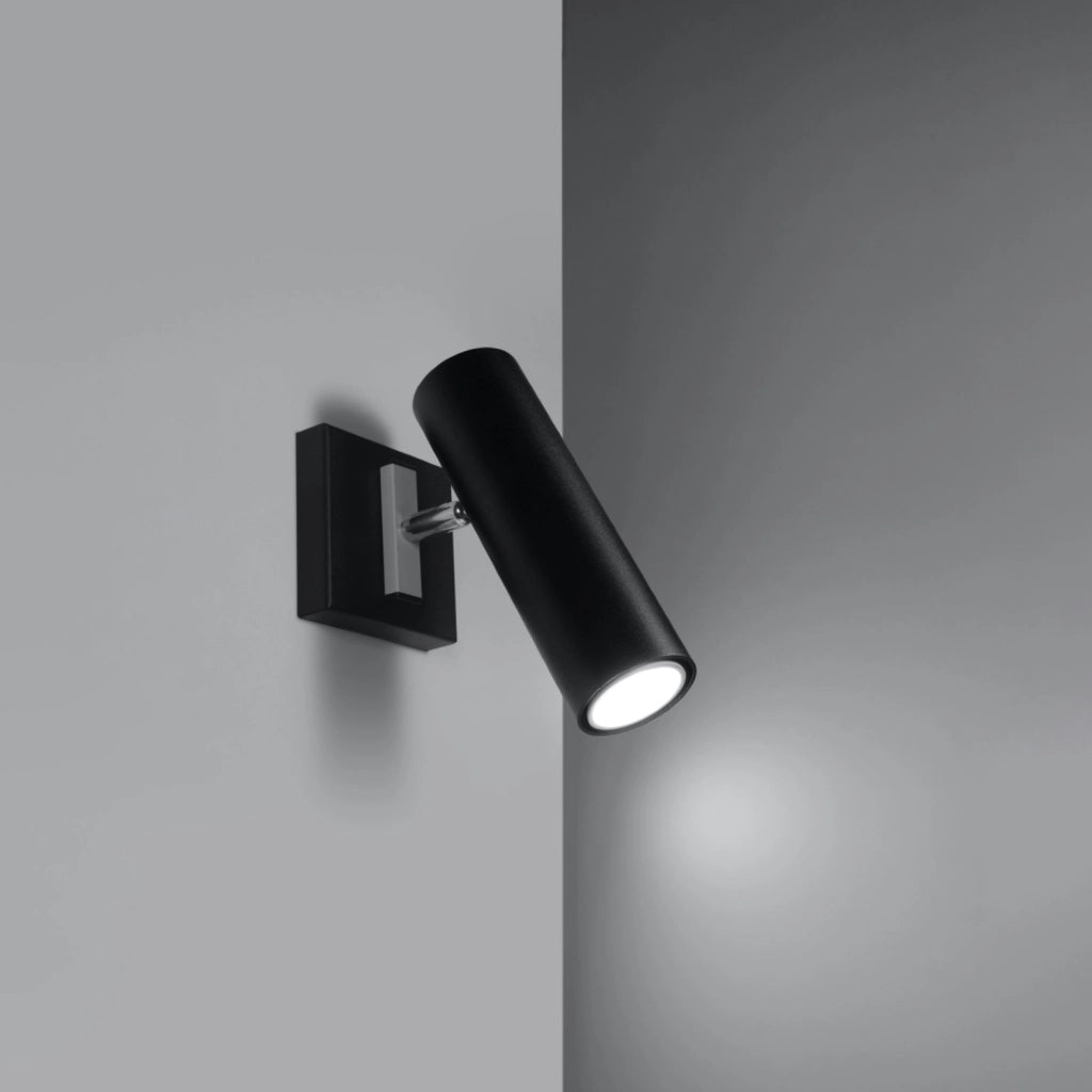 Lampada da parete DIREZIONE nero