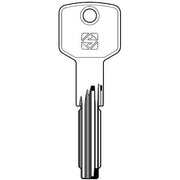 CHIAVE PUNZONATA CISA CS141 SILCA - OTTONE NICHELATO- 5 pezzi