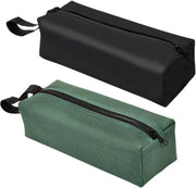 2 tasche per strumenti con chiusura a cerniera per giardinaggio e lavori all'aperto