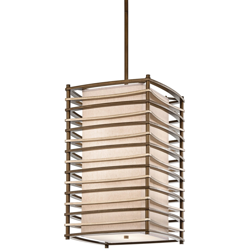 Lampada a sospensione Moxie Kichler bronzo caldo 4xE27