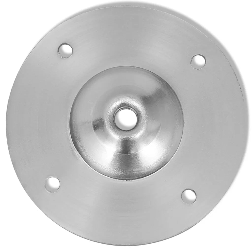 Gambe Telescopiche per Tavolo 4 pz Acciaio Inossidabile 710-1100mm 3051487