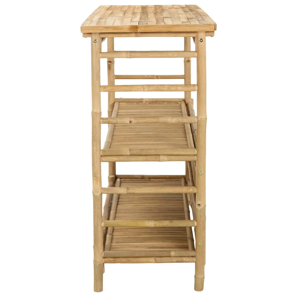 Tavolo da bar da esterno Naturale 110 x 50 x 105 cm Bambù