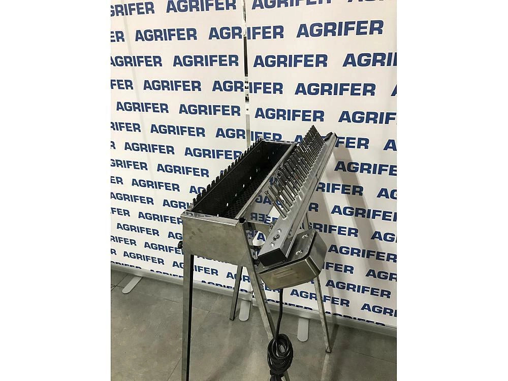Barbecue automatico a carbonella per arrosticini Tecnoroast TRS-20 single
