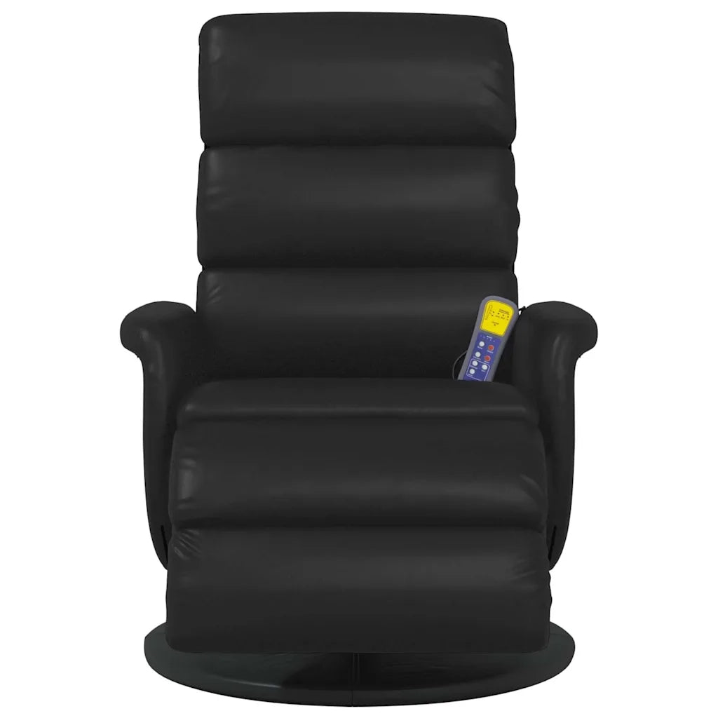 Poltrona Massaggiante Nero 71 x 98 x 106 cm Pelle Sintetica 42018601