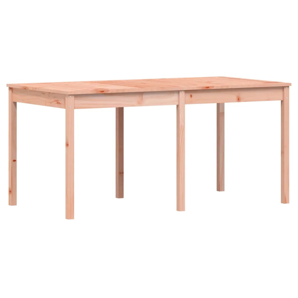 Set da Pranzo per Giardino 7 pz in Legno Massello di Douglas