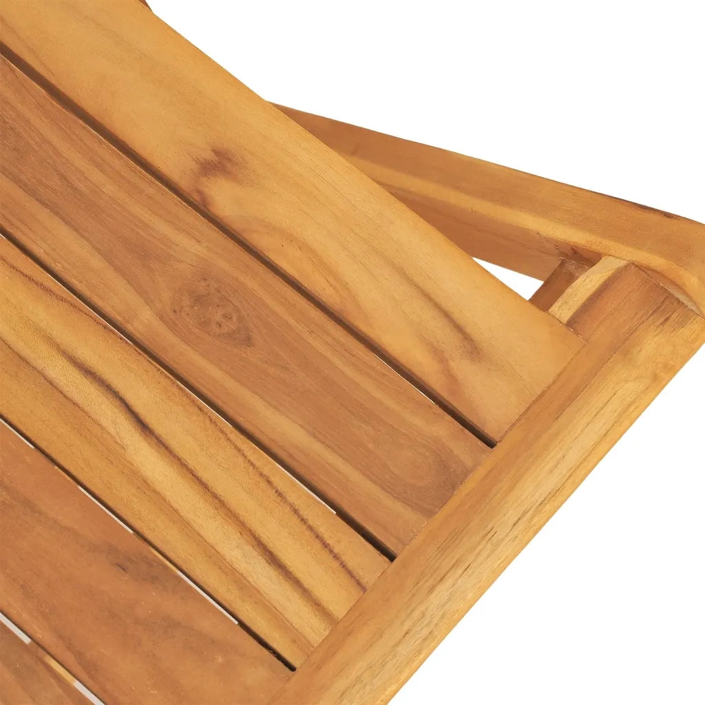 Set da Pranzo per Giardino 5 pz in Legno Massello di Teak 3155029