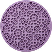Onderzetters in silicone, ronde, con isolamento termico, morbidi, adesivi, a forma di cerchio, 10 cm, viola, 10 pezzi