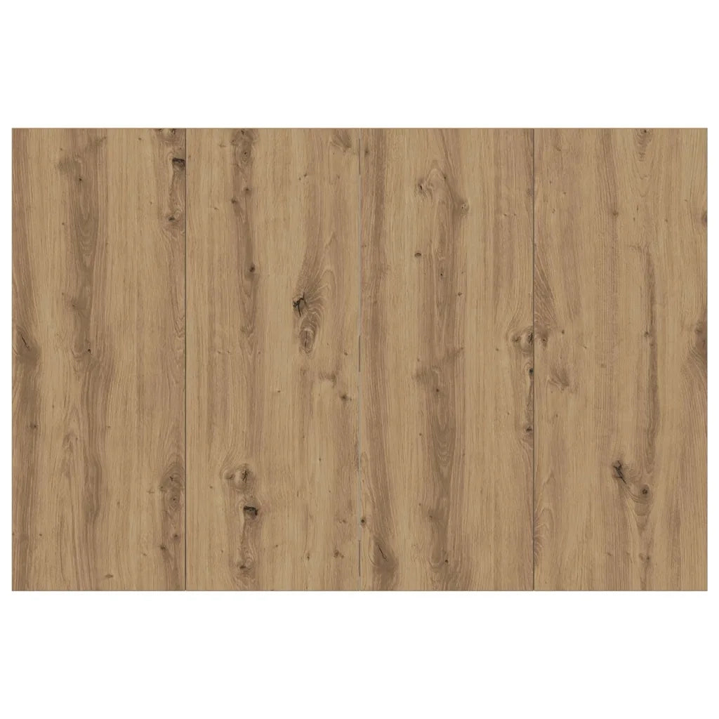 Testiera-Testata-Testiera Decorativa Rovere Artigianale 120x1,5x80 cm Legno Multistrato