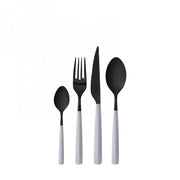 ATHENA Black Diamond, Posate Set 24 pz, Scatola Window, Casa