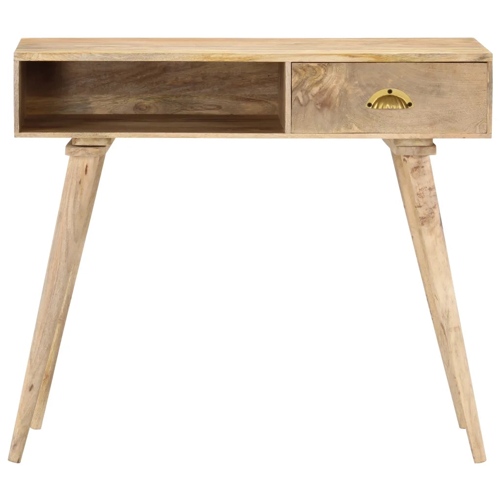 Tavolo Consolle | Tavolo d'Ingresso 90x45x75 cm in Legno Massello di Mango