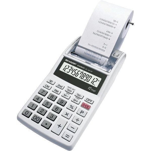 Sharp el-1611v calcolatrice desktop calcolatrice finanziaria grigio, bianco - 4974019965833
