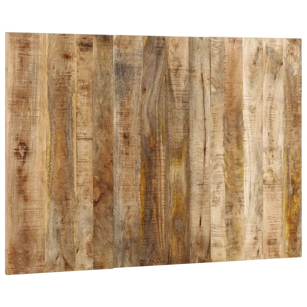 Testiera | Testata 120 cm in Legno Massello di Mango Grezzo