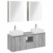 Set di Armadi da Bagno 5 pcs Sonoma grigio Legno ingegnerizzato 3406412